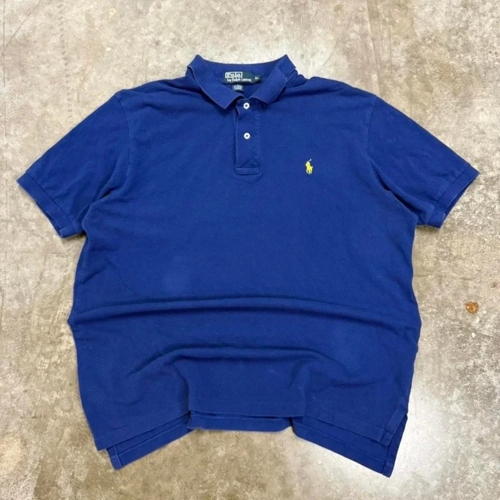 Polo Ralph Lauren Royal Blue Polo Shirt Size XL